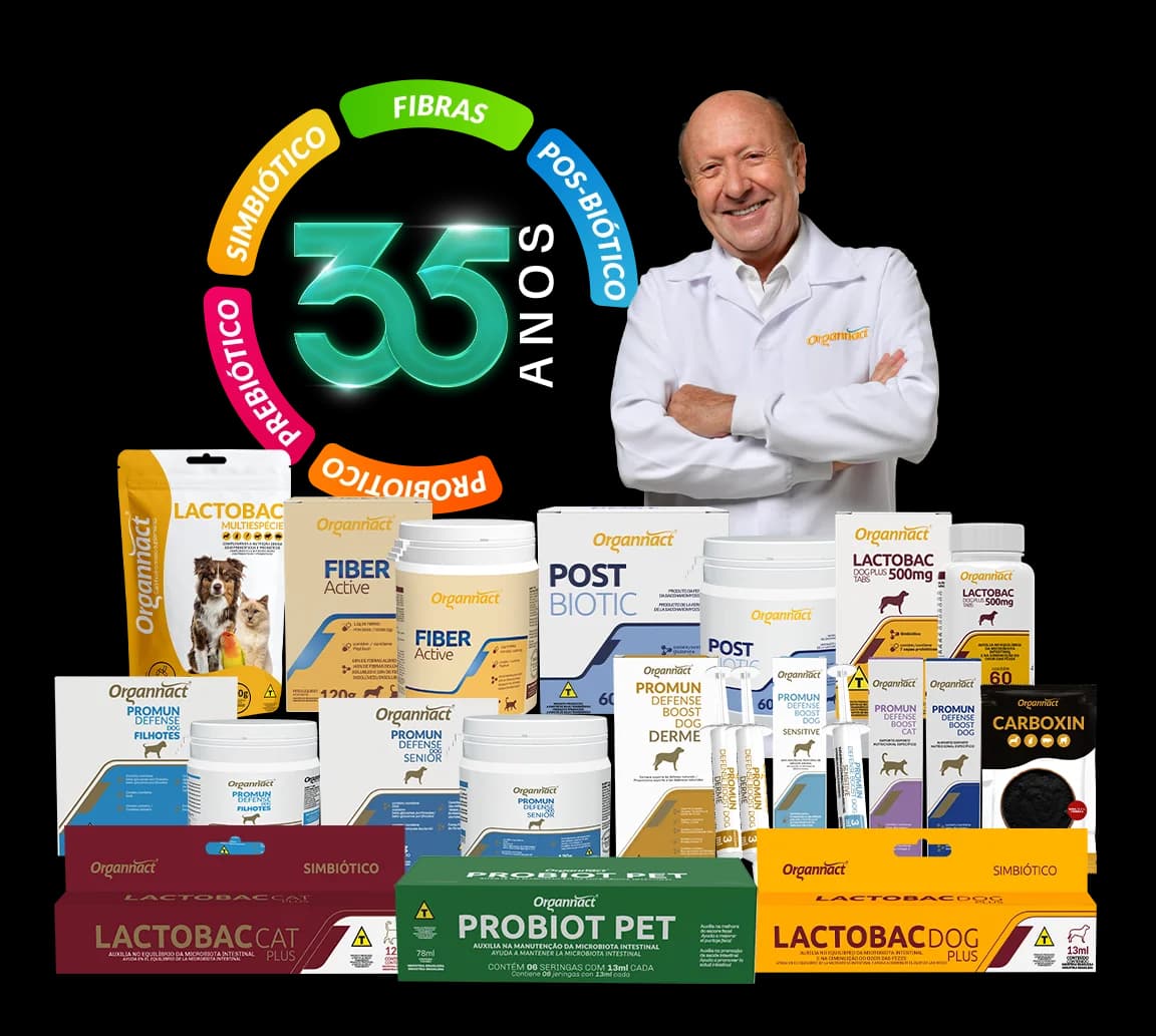 Linha Organnact de Saúde Intestinal
