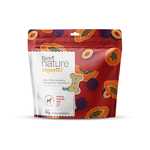 BE NATURE AMEIXA, MAMÃO E CHIA