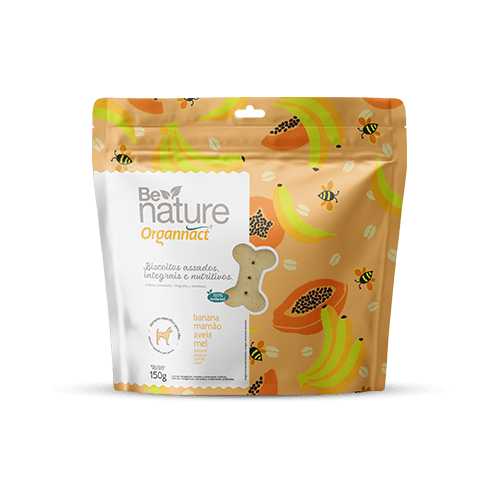 BE NATURE BANANA, MAMÃO, AVEIA E MEL