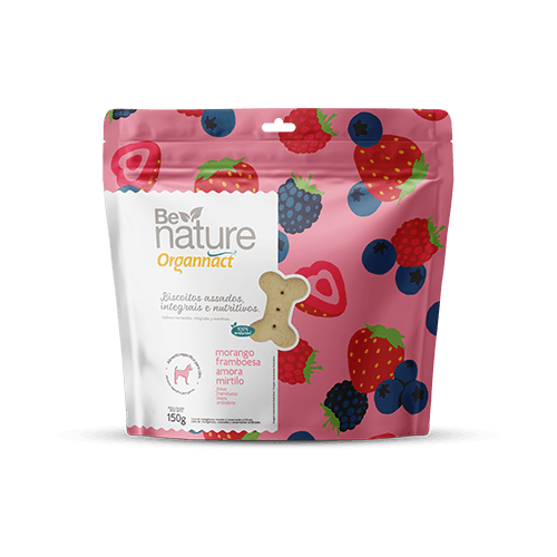 BE NATURE MORANGO, FRAMBOESA, AMORA E MIRTILO