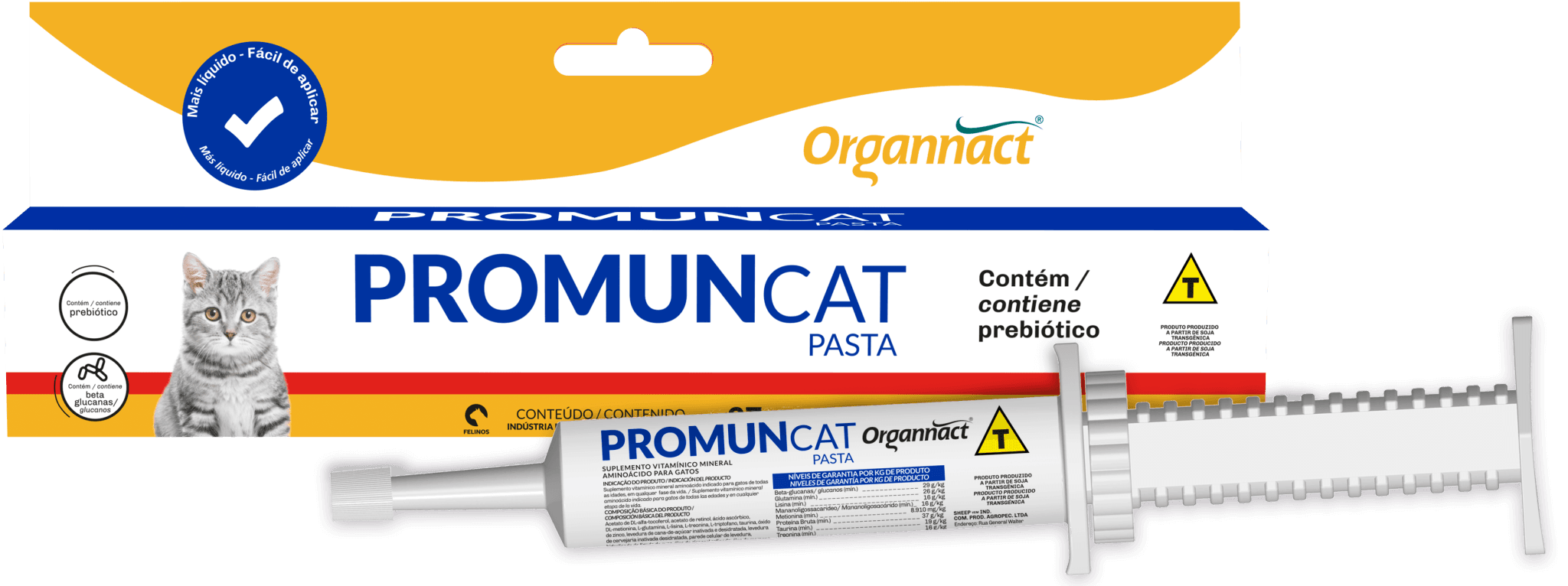 PROMUN CAT PASTA